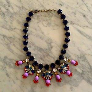 Glass bling necklace